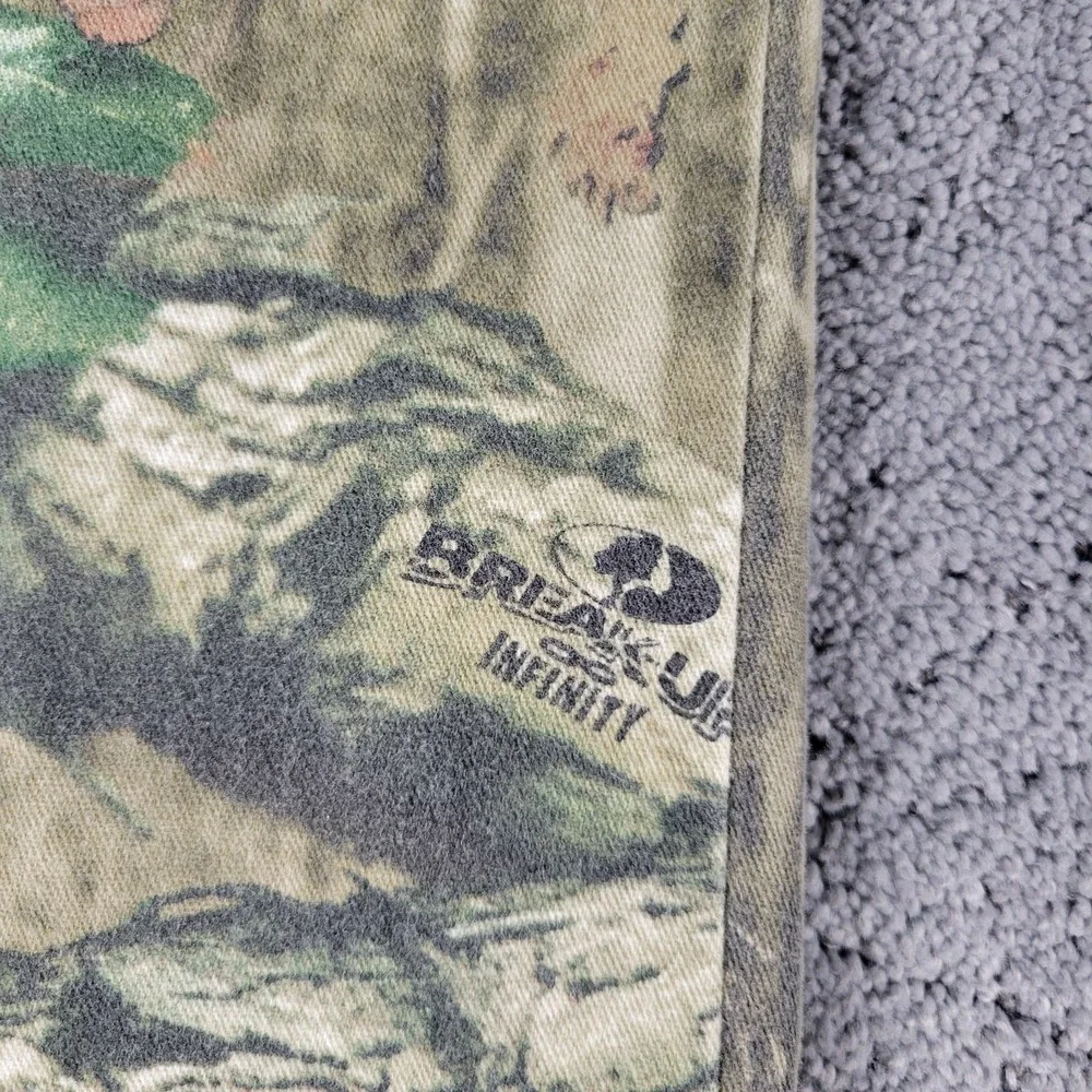 Mossy Oak Pants Womens 38x31 Camo Cargo Breakup Infinity Hunting Outdoors